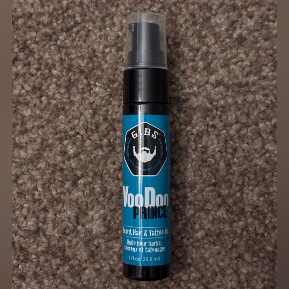 GIBS VooDoo Prince Beard, Hair, & Tattoo Oil Set